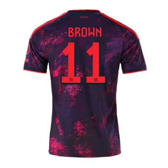 Bayern Munich Nathaniel Brown #11 Maglia Gara Terza Repliche 2026-27 Maniche Corte